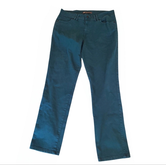 Levis Mid Rise Skinny Women's Jeans Green Color - Picture 1 of 9